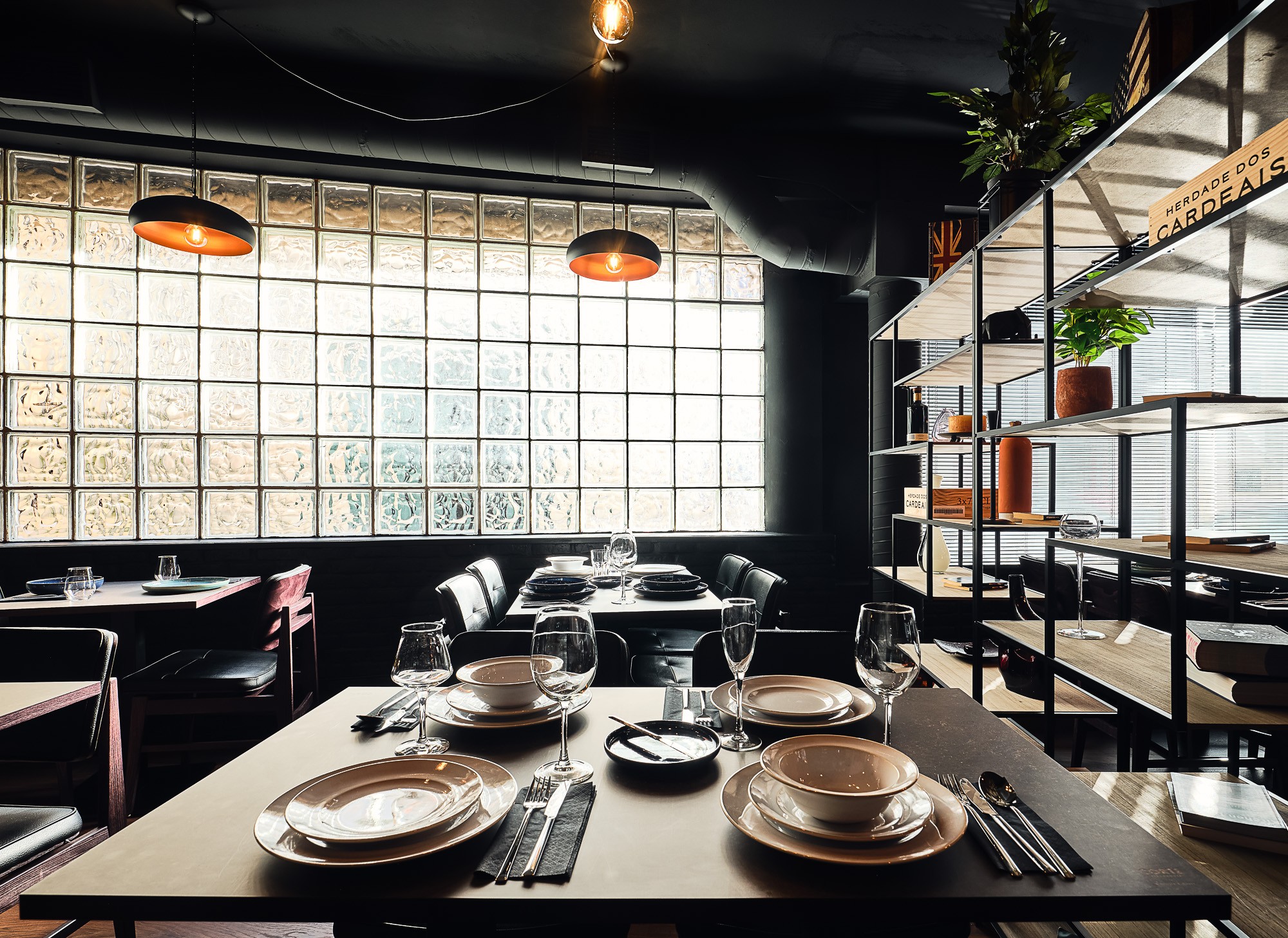 The main dining room at CORTE Steakhouse